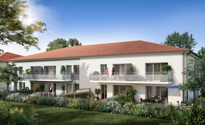 Programme neuf Jardins d'Estany : Appartements Neufs Aussonne référence 4446