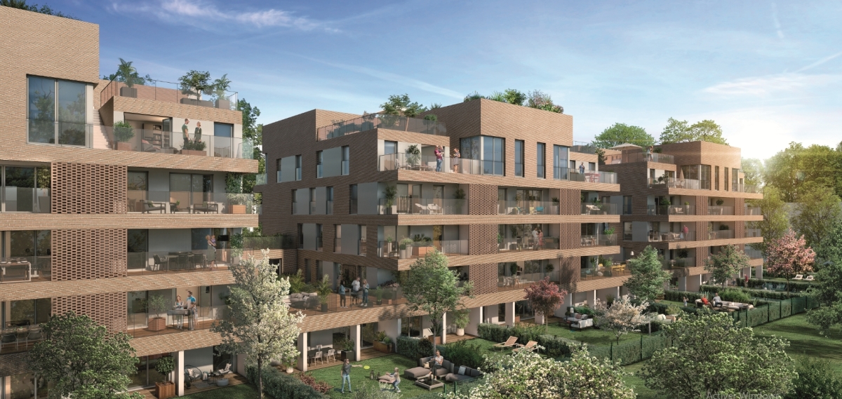 Programme neuf Smart Green : Appartements neufs à Patte d'Oie référence 4466, aperçu n°0