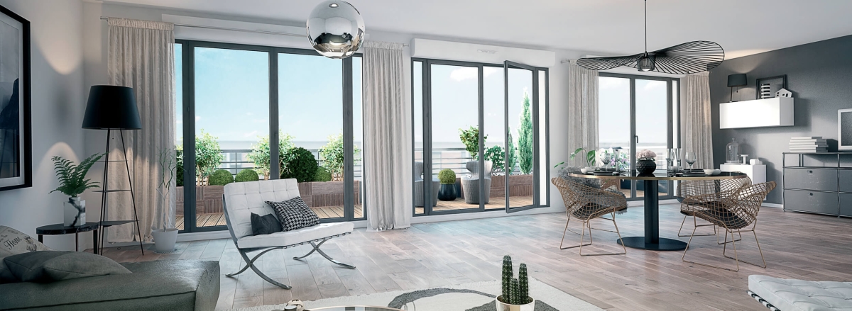 Programme neuf Villa Caffarelli : Appartements neufs à Compans Caffarelli référence 4470, aperçu n°1