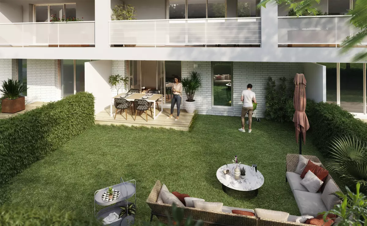 Programme neuf Sunrise : Appartements neufs à La Roseraie référence 4488, aperçu n°1