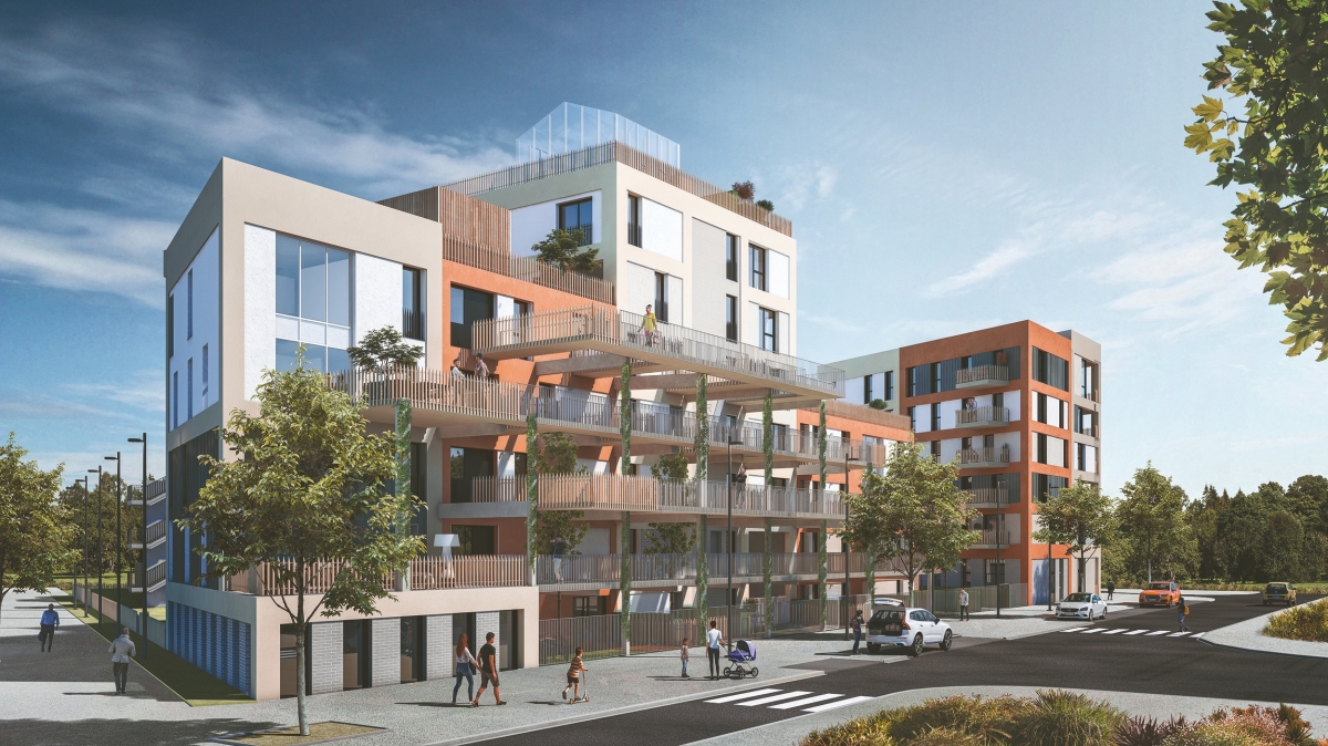 Programme neuf Casual : Appartements neufs à Saint-Martin-du-Touch référence 4606, aperçu n°2