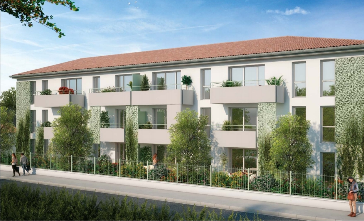 Programme neuf Estival : Appartements neufs à La Roseraie référence 4682, aperçu n°2
