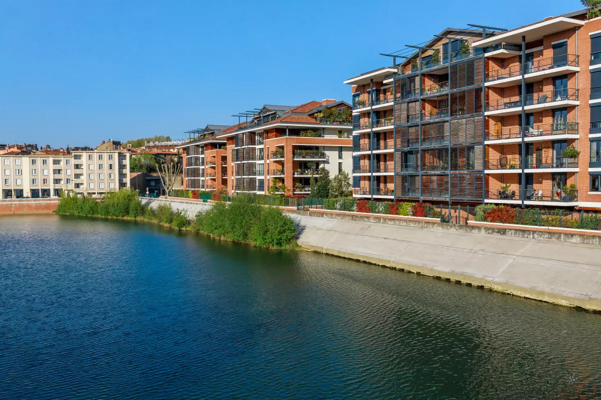 Des logements neufs à Toulouse - Loi Pinel Loi pinel Toulouse - logements neufs en bord de Garonne à Toulouse