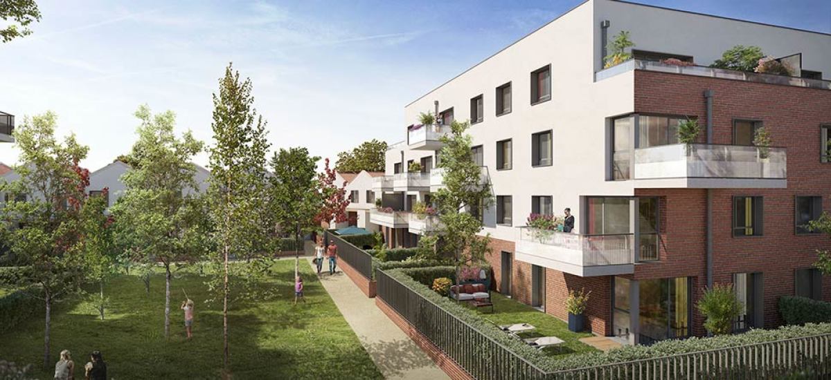 Programme neuf Héritage : Maisons neuves et appartements neufs à Montaudran référence 4708, aperçu n°0