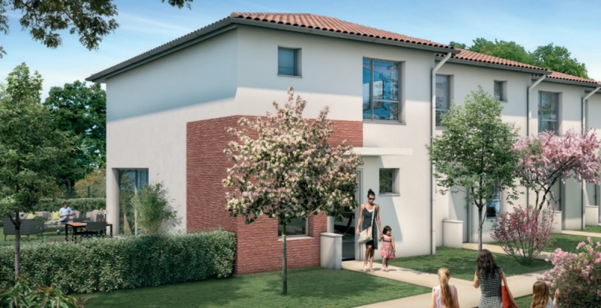 Programme neuf Villas des Carmes : Maisons neuves à Montaudran référence 4712, aperçu n°2