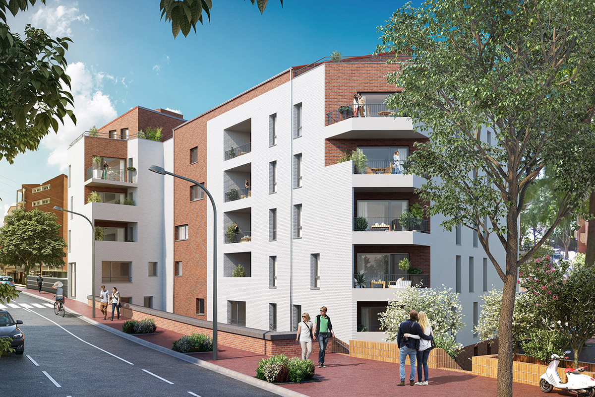 Programme neuf Halle aux Grains : Appartements neufs à Côte Pavée référence 4717, aperçu n°0