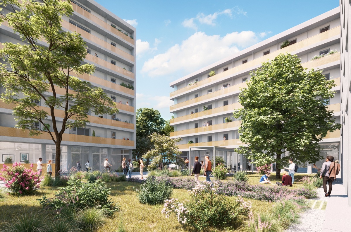 Programme neuf Campus IAS : Appartements neufs à Montaudran référence 5049, aperçu n°0
