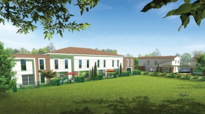 Programme neuf Clos Courbet : Appartements neufs et maisons neuves Léguevin référence 4764