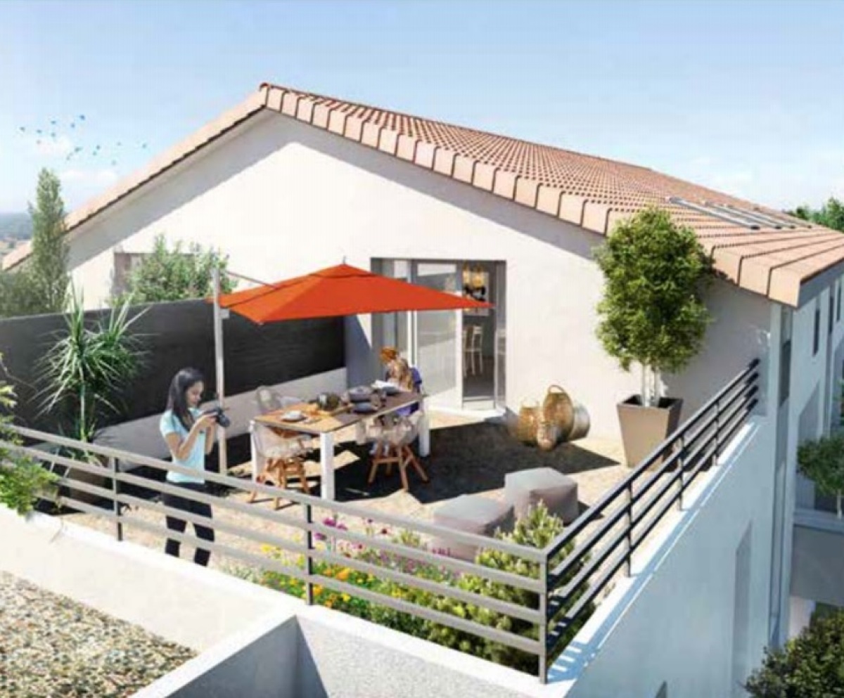 Programme neuf Terrasses de St Orens : Appartements neufs à Saint-Orens-de-Gameville référence 5055, aperçu n°1