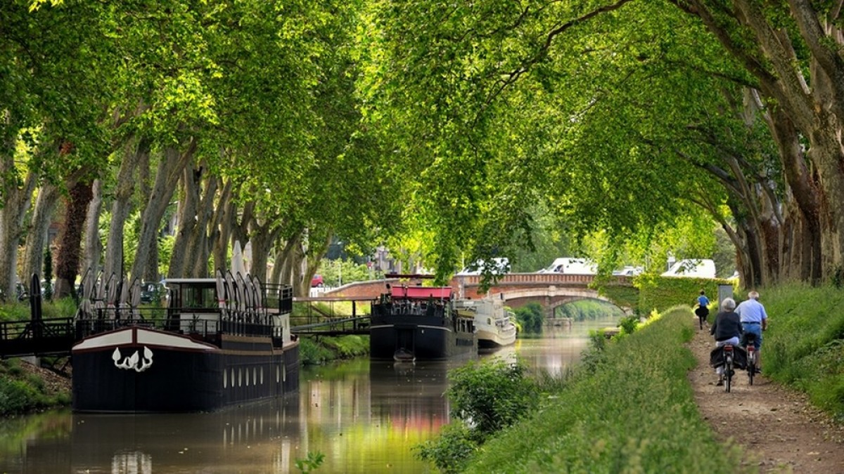 canal du midi Toulouse - Le canal du Midi fait l'objet d'un réaménagement urbain