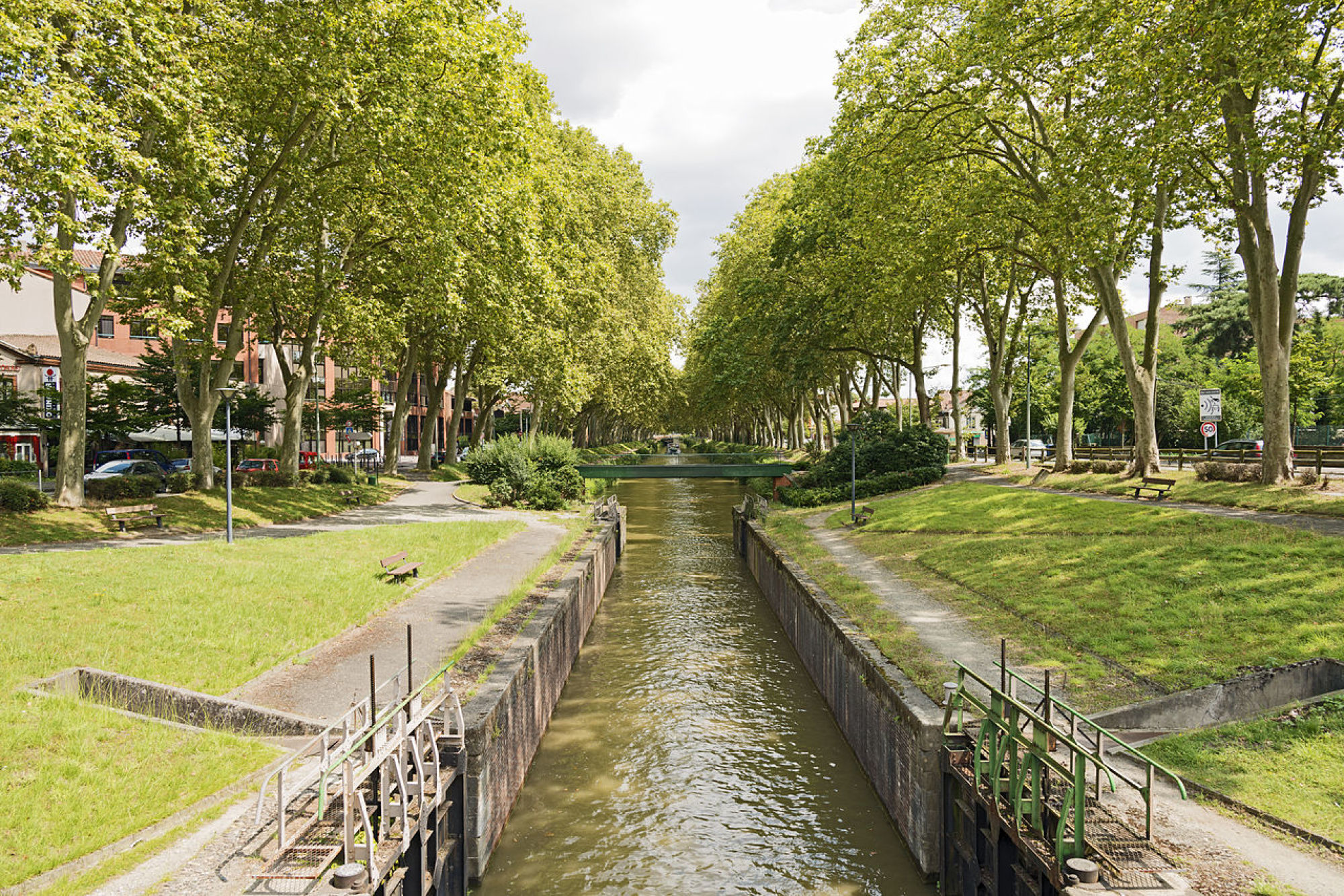 Le canal de Brienne à Toulouse