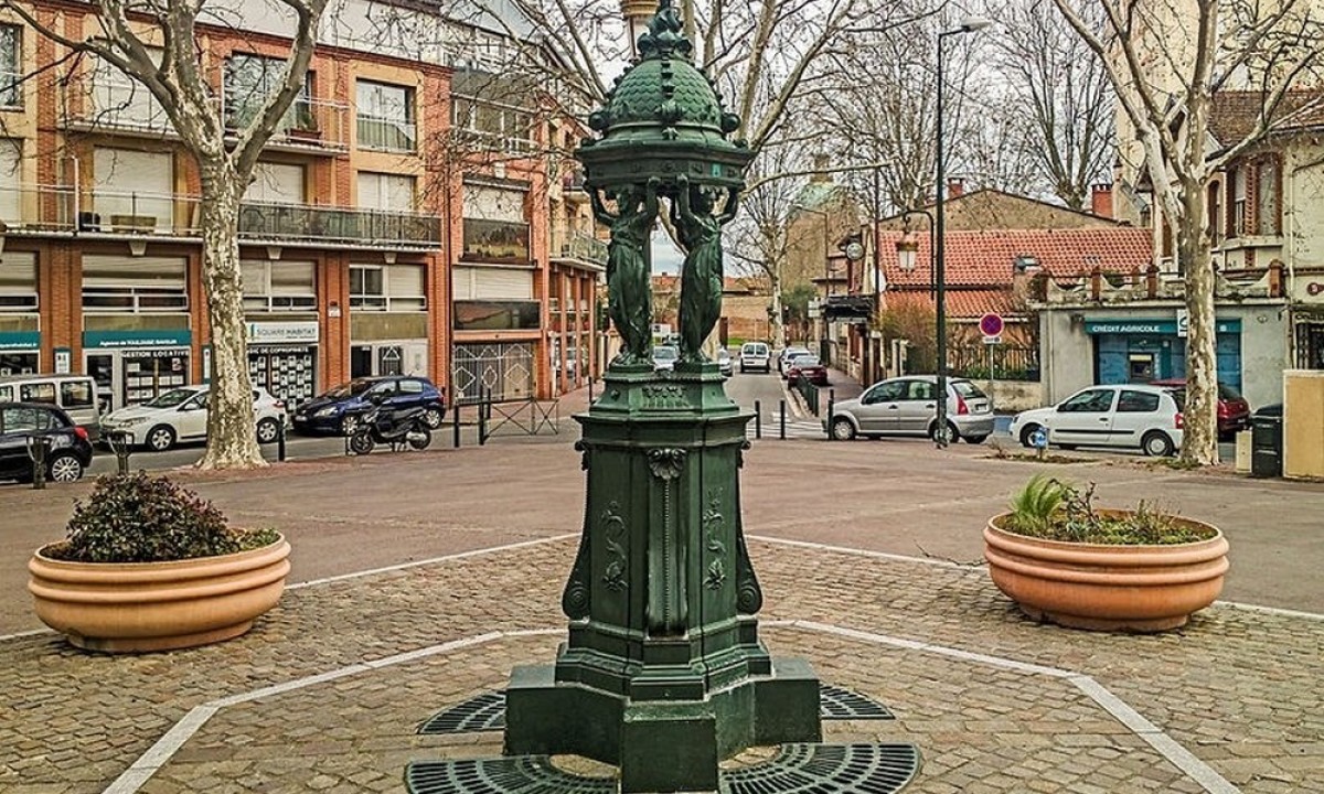 coeur de quartier toulouse - La place du Ravelin à Toulouse