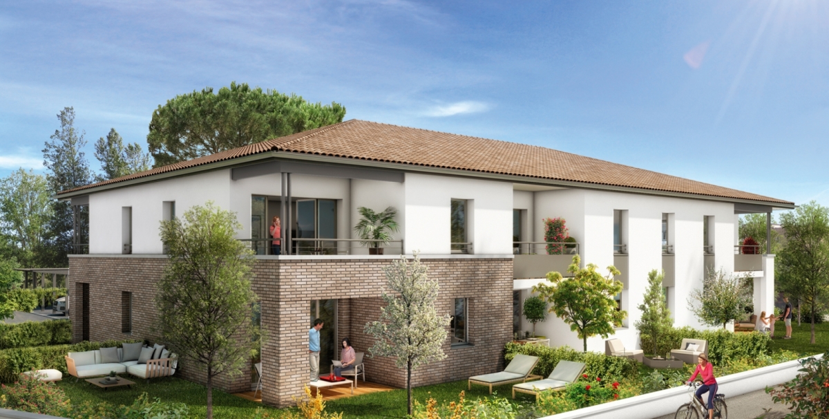 Belin Immobilier - Visuel 3D de la résidence Cosy