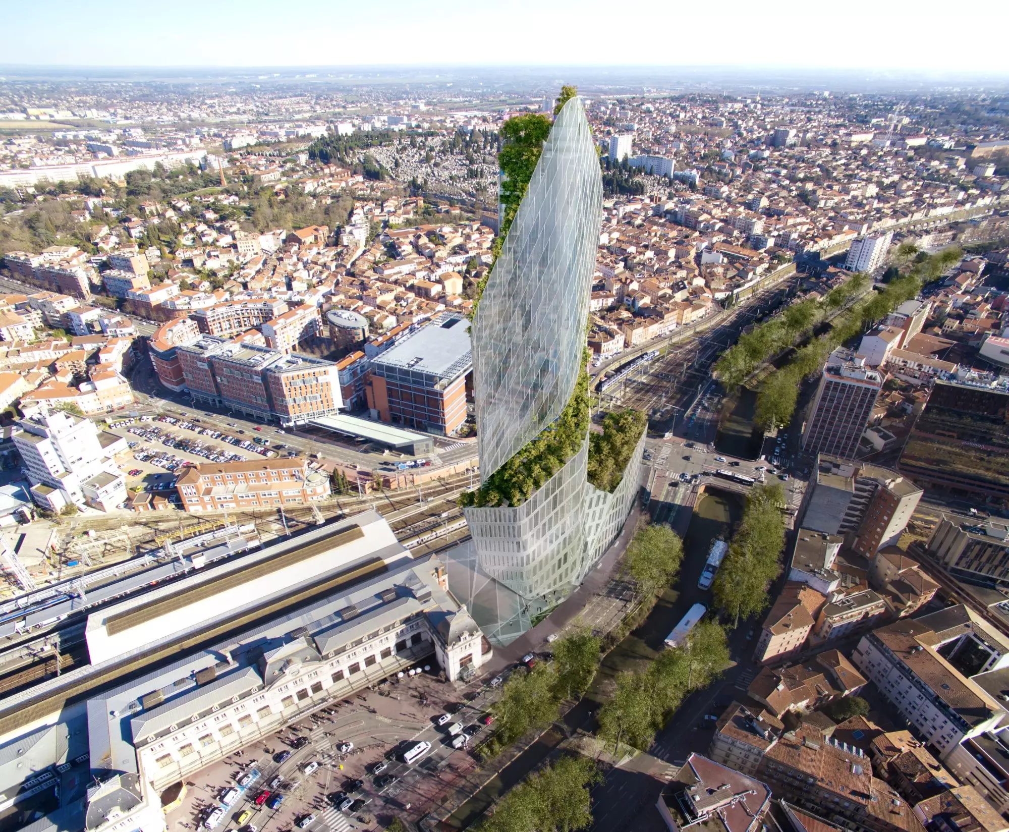 L'Occitanie Tower à Toulouse