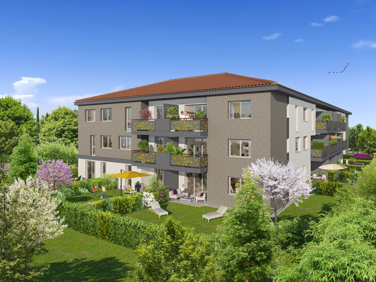 Programme neuf City Life : Appartements neufs à Castanet-Tolosan référence 5308, aperçu n°0