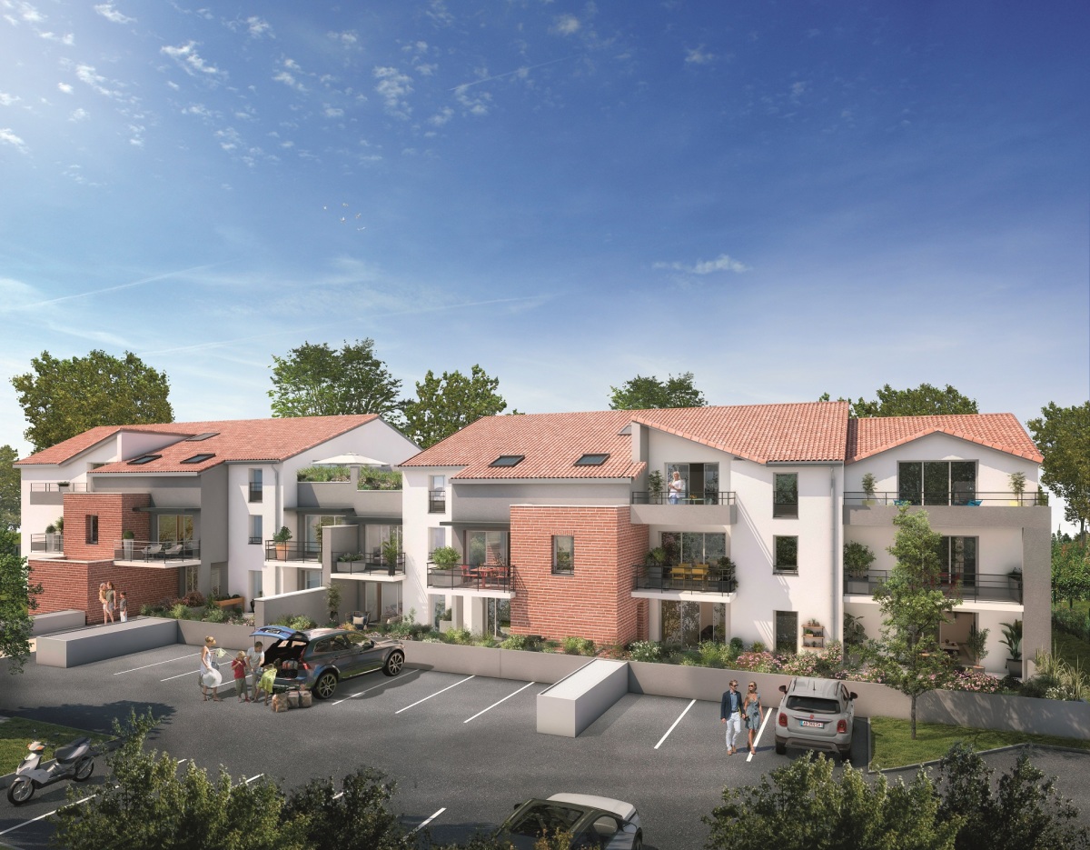 Programme neuf Domaine de Candice : Appartements neufs à Mondonville référence 5108, aperçu n°0