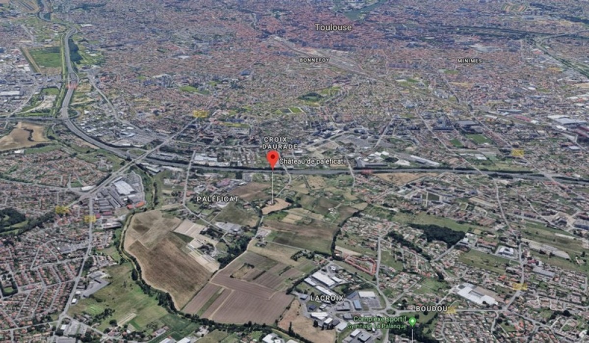 quartier paleficat toulouse - Une aérienne sur le quartier du Paléficat à Toulouse