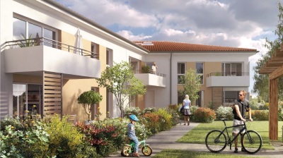 Programme neuf Jardins d'Orance : Appartements Neufs Saint-Orens-de-Gameville référence 5357