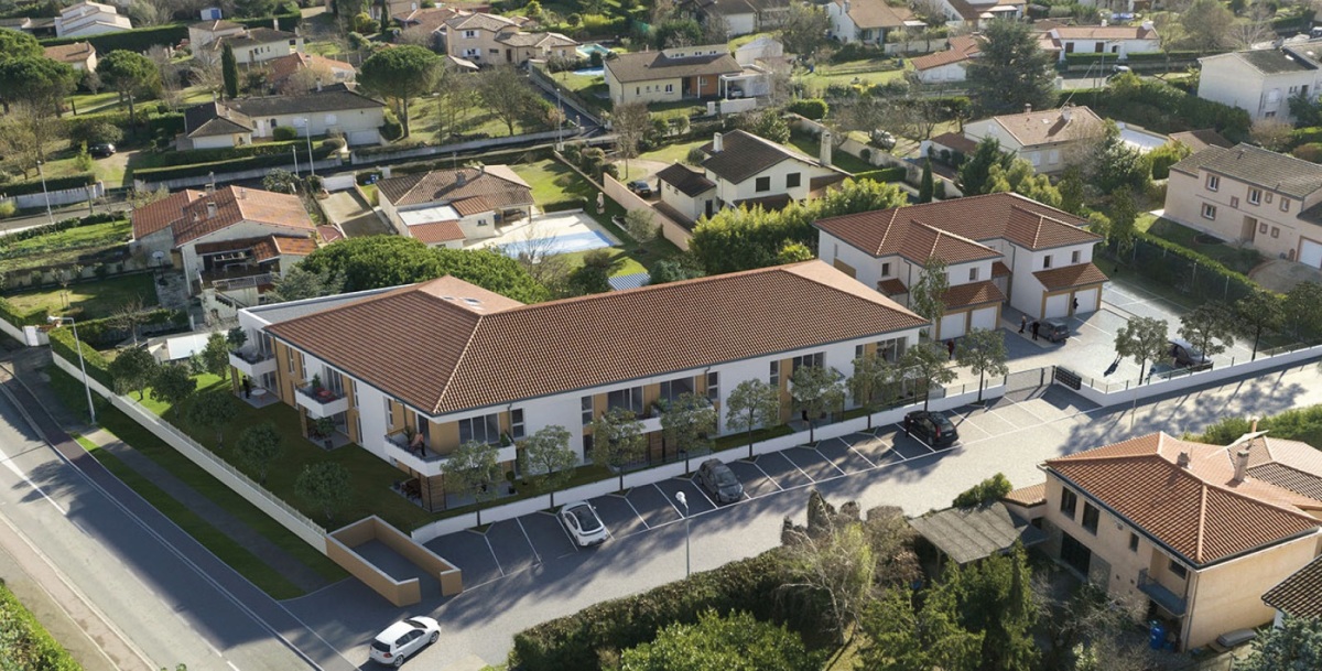 Programme neuf Jardins d'Orance : Appartements neufs à Saint-Orens-de-Gameville référence 5357, aperçu n°2