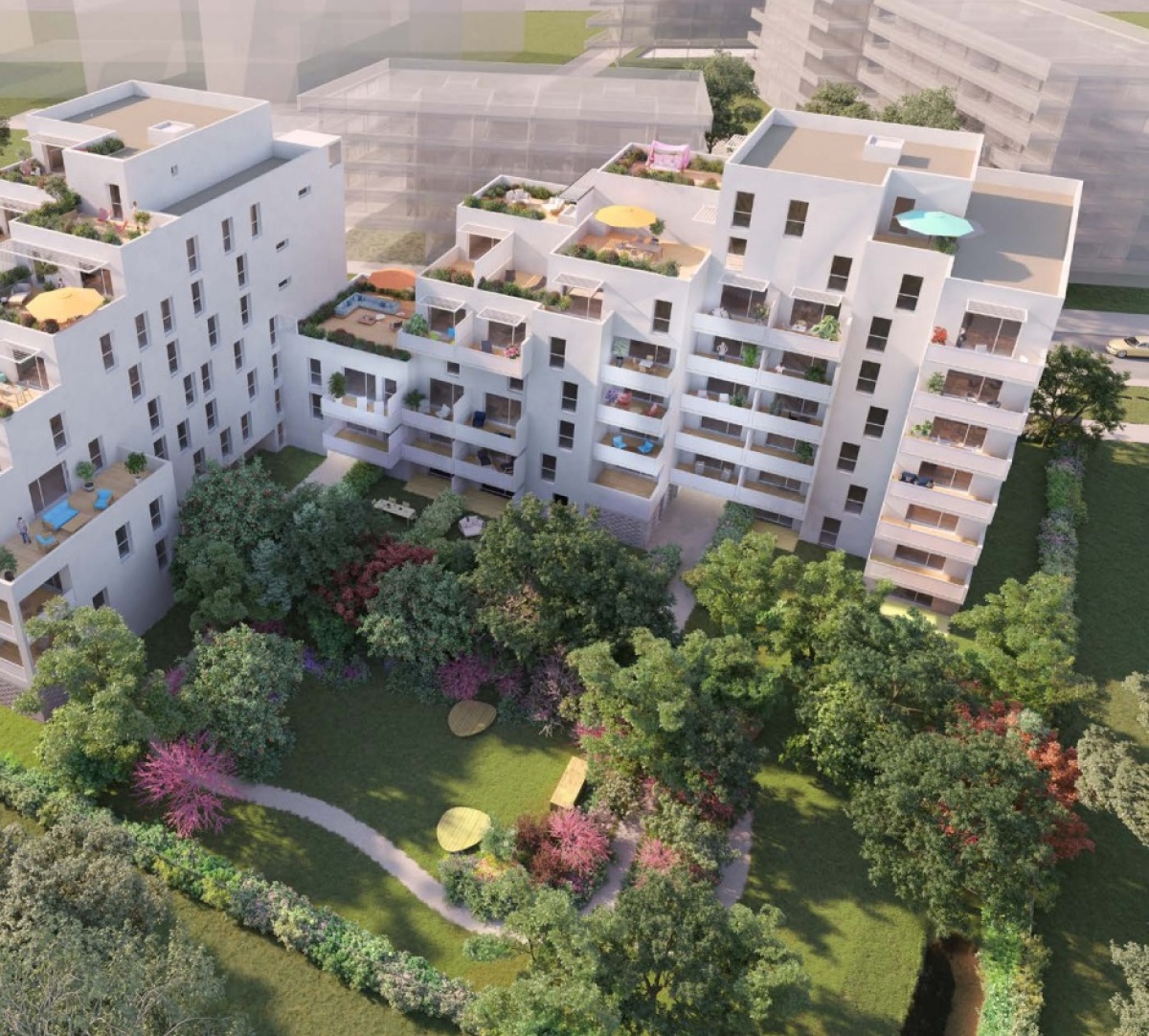 Programme neuf Terrasses du Touch : Appartements neufs à Saint-Martin-du-Touch référence 5043, aperçu n°0