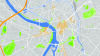 Zone Pinel Toulouse - Carte vectorielle de Toulouse et sa périphérie