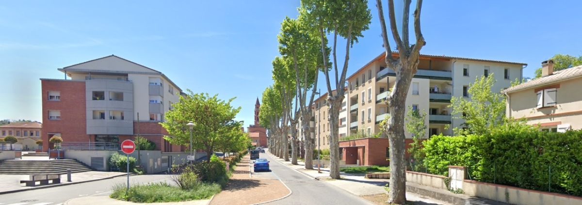 Logement neuf Castanet Tolosan - vue sur le centre-ville de Castanet-Tolosan