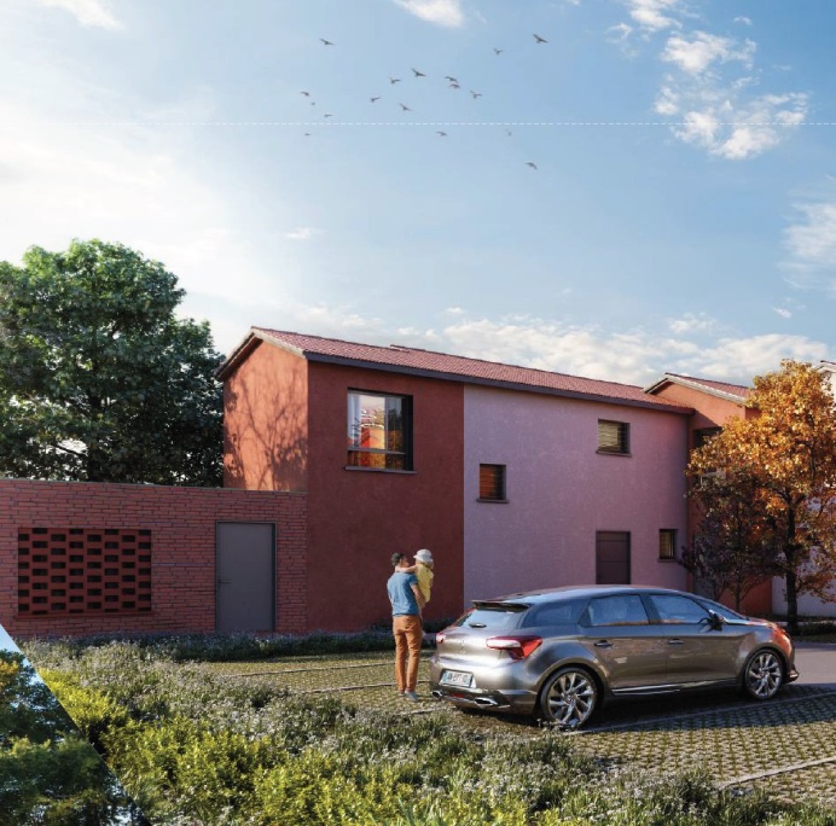 Programme neuf Villas du Selve : Maisons neuves à Lalande référence 5096, aperçu n°4