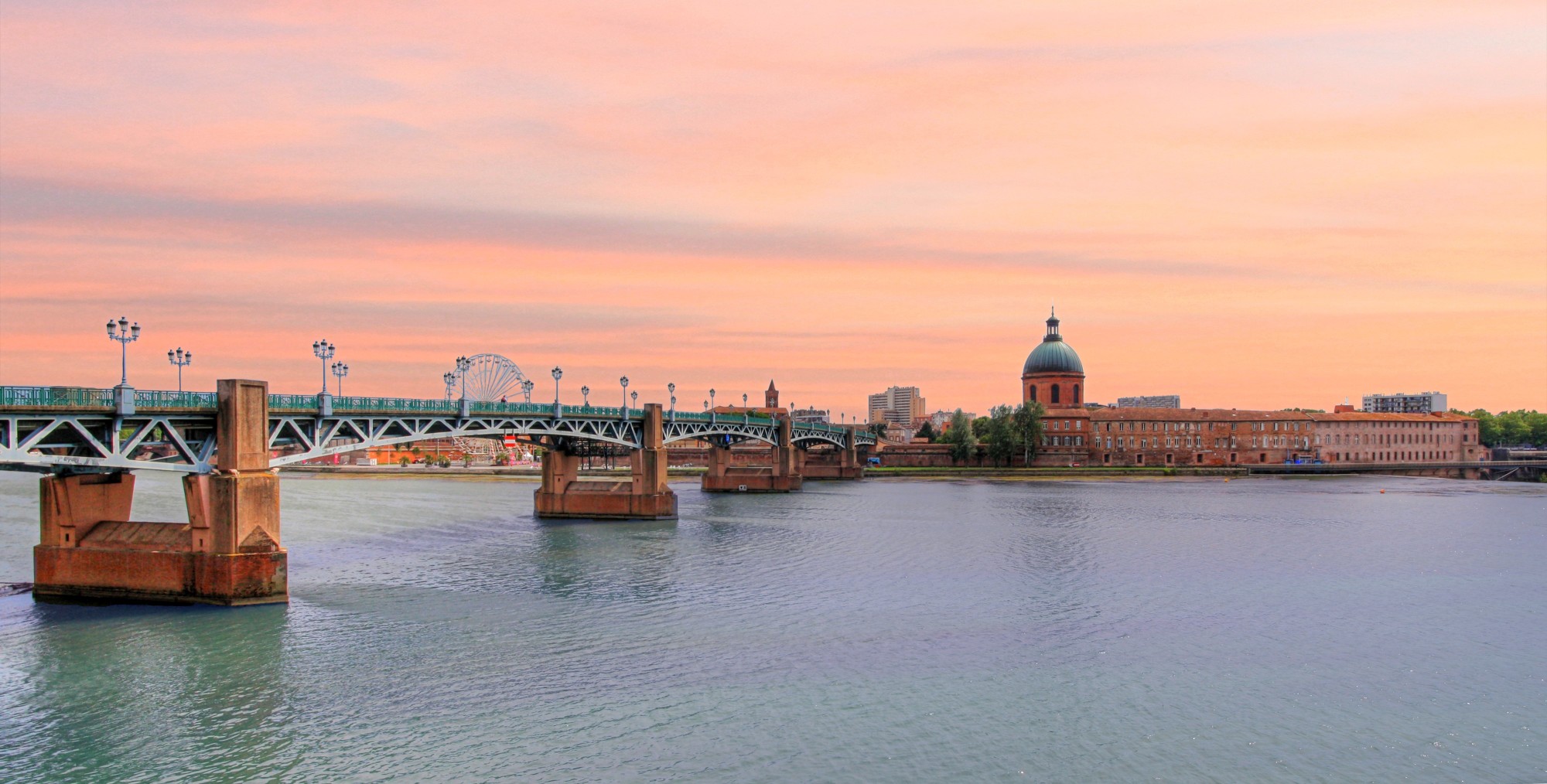 Le pont Saint Pierre à Toulouse