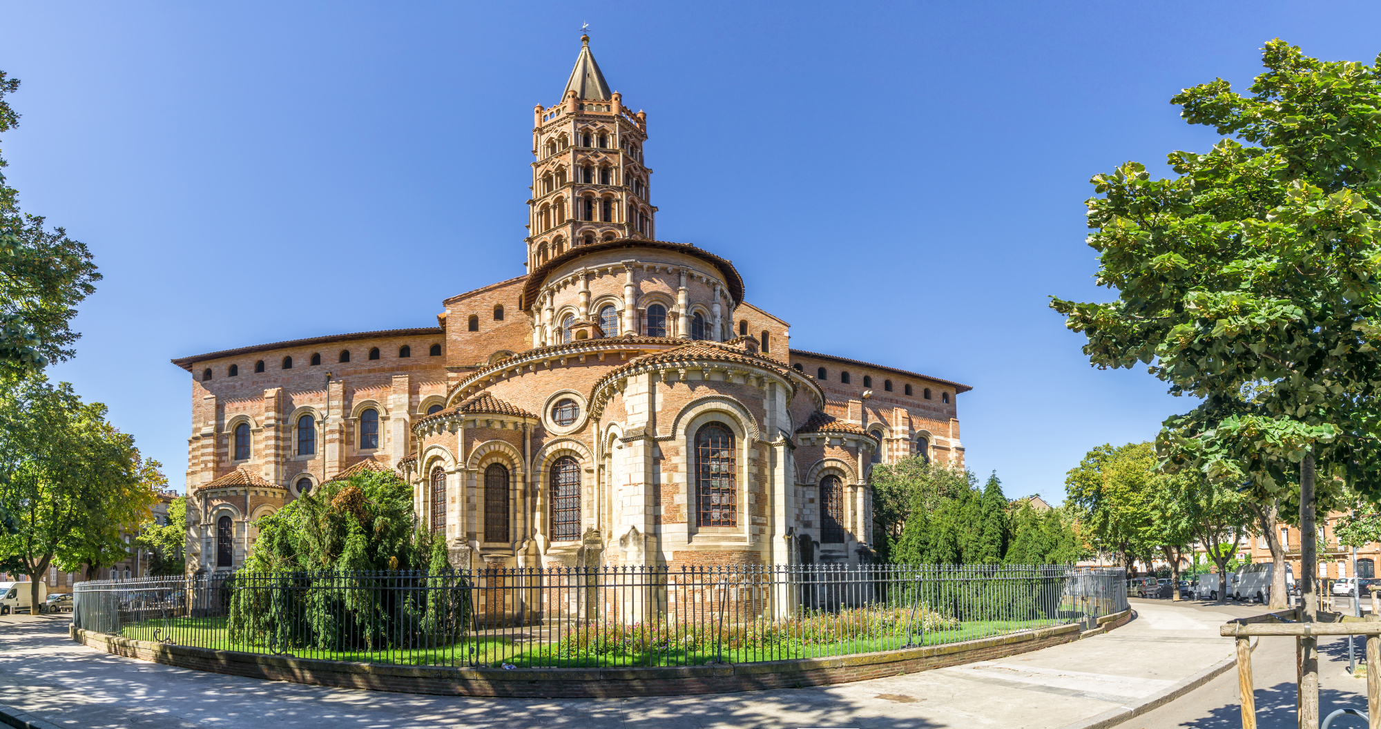 La basilique Saint-Sernin à Toulouse