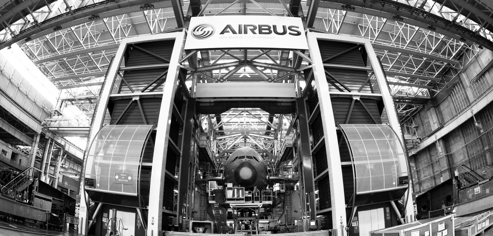 Le site d'Airbus à Toulouse
