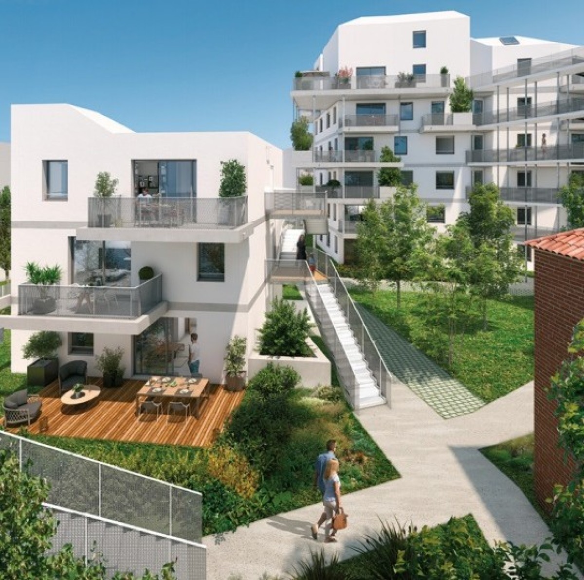 Programme neuf Green Touch : Appartements neufs à Saint-Martin-du-Touch référence 5081, aperçu n°0