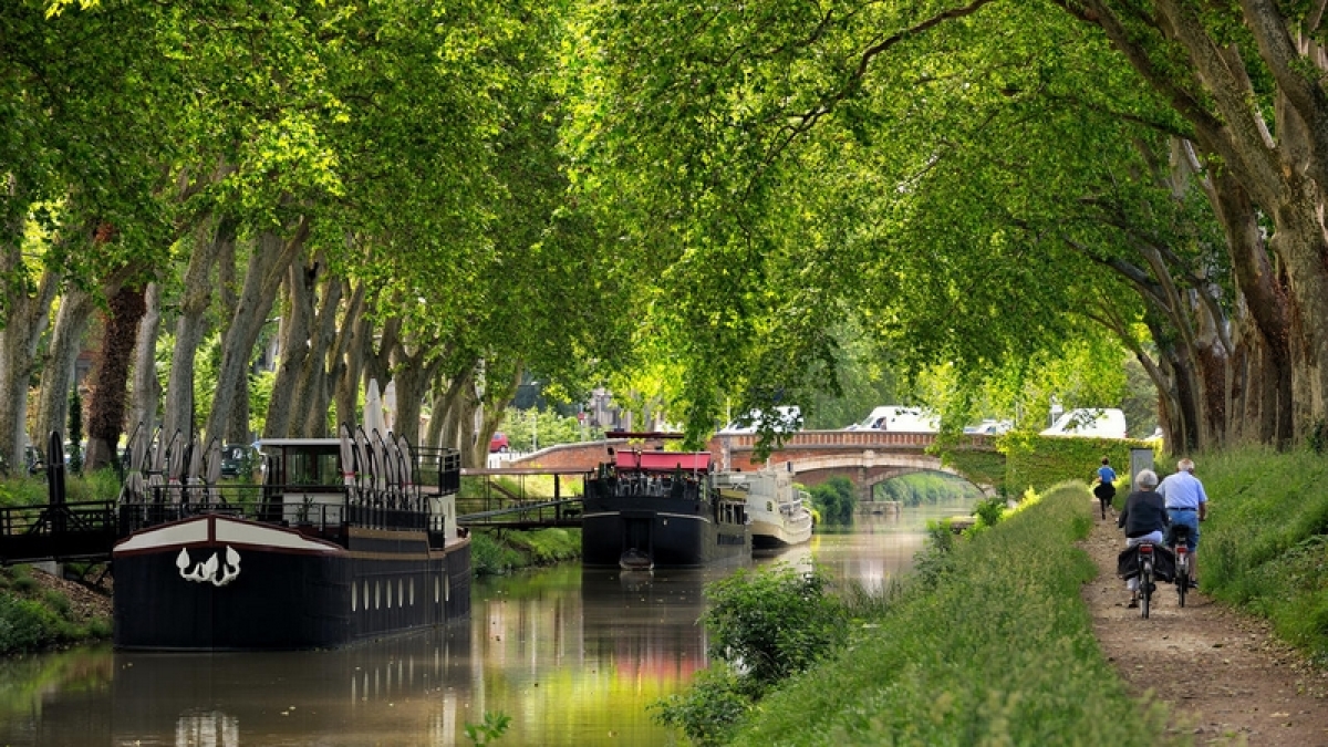 Les berges du Canal du Midi amenagement-urbain-canal-du-midi