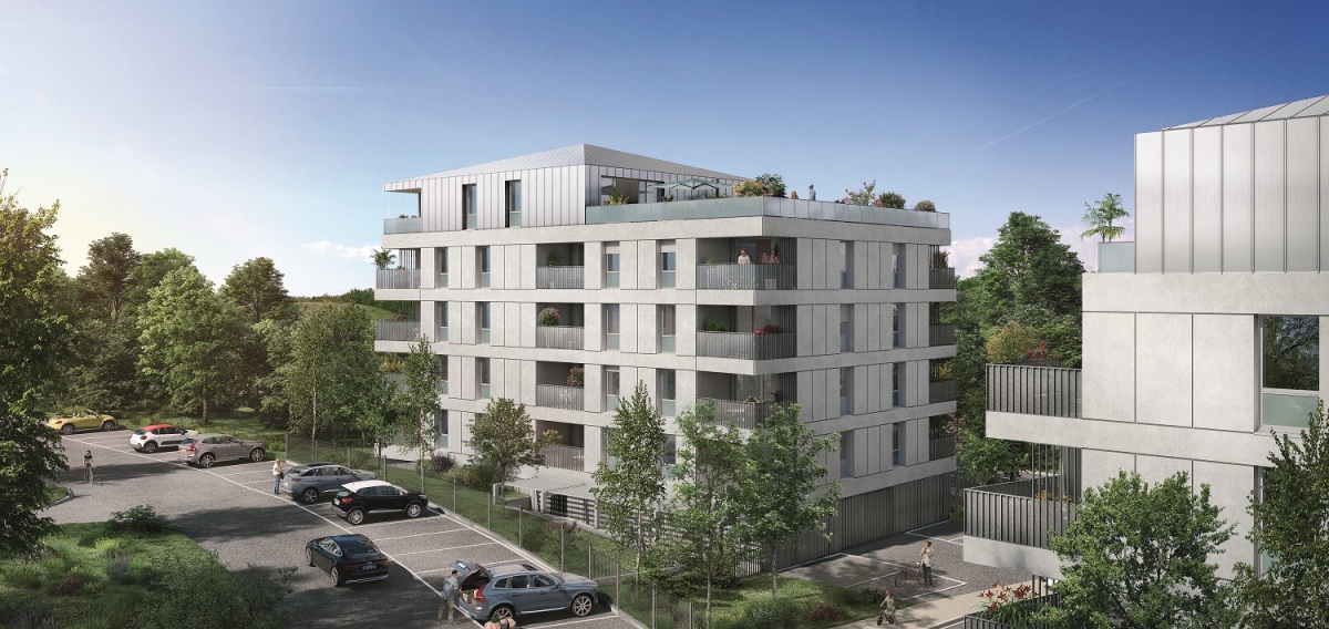 Programme neuf Parc du Vallon : Appartements neufs à Rangueil référence 5110, aperçu n°0