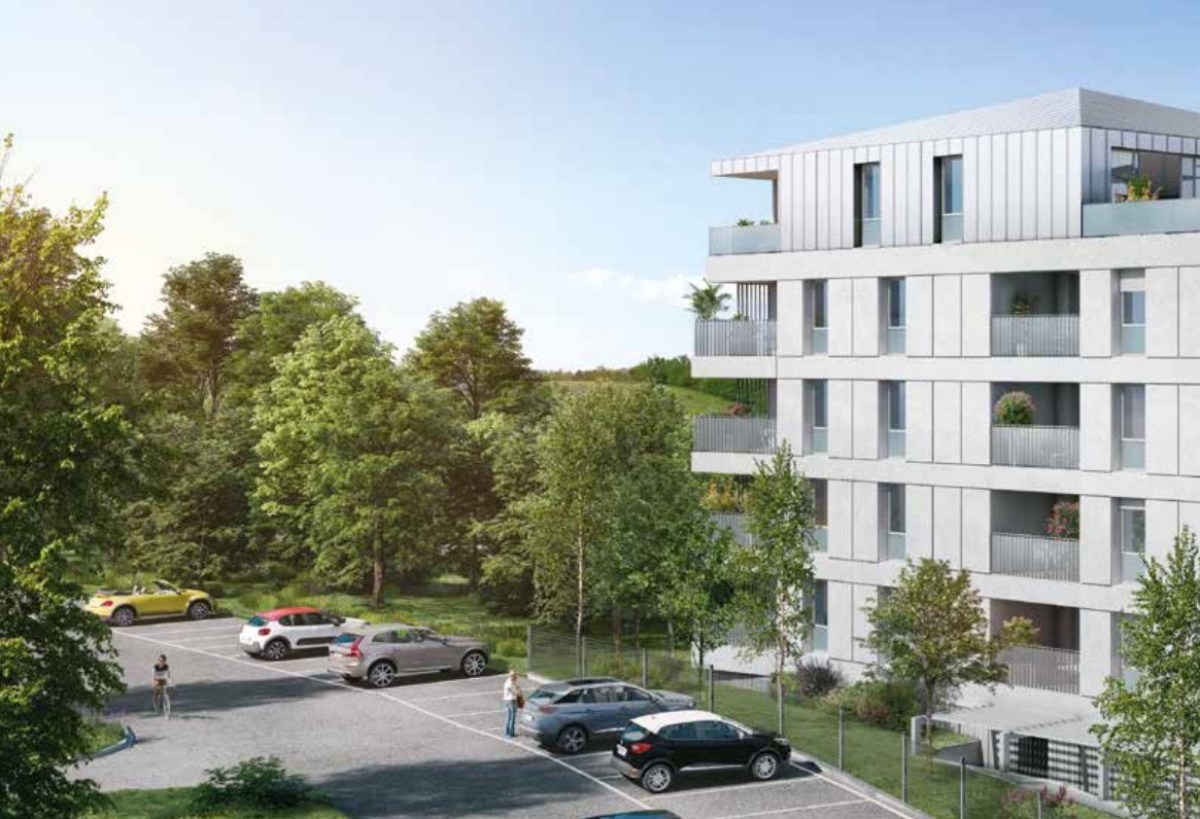 Programme neuf Parc du Vallon : Appartements neufs à Rangueil référence 5110, aperçu n°3