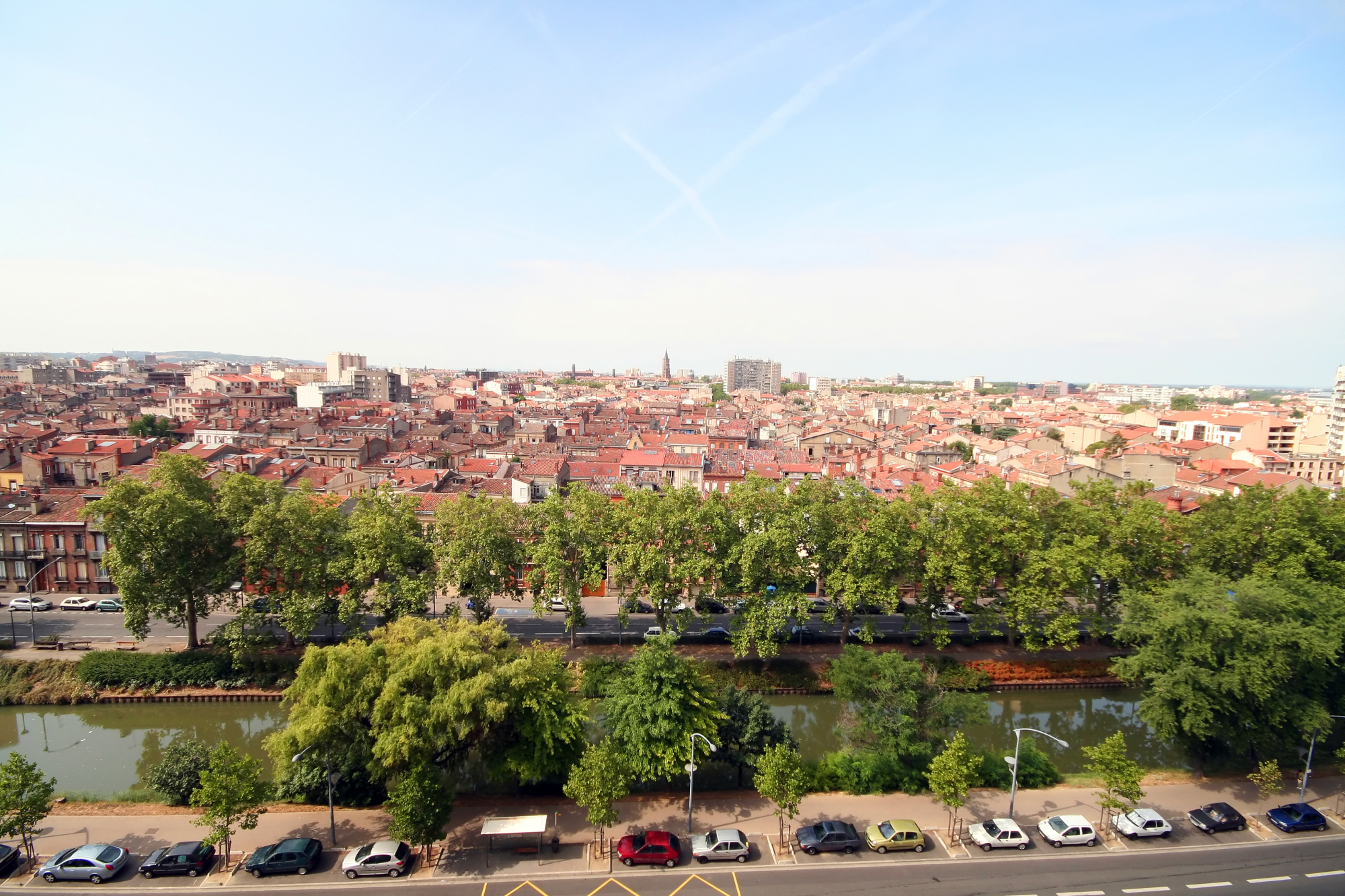 Le canal du midi à Toulouse