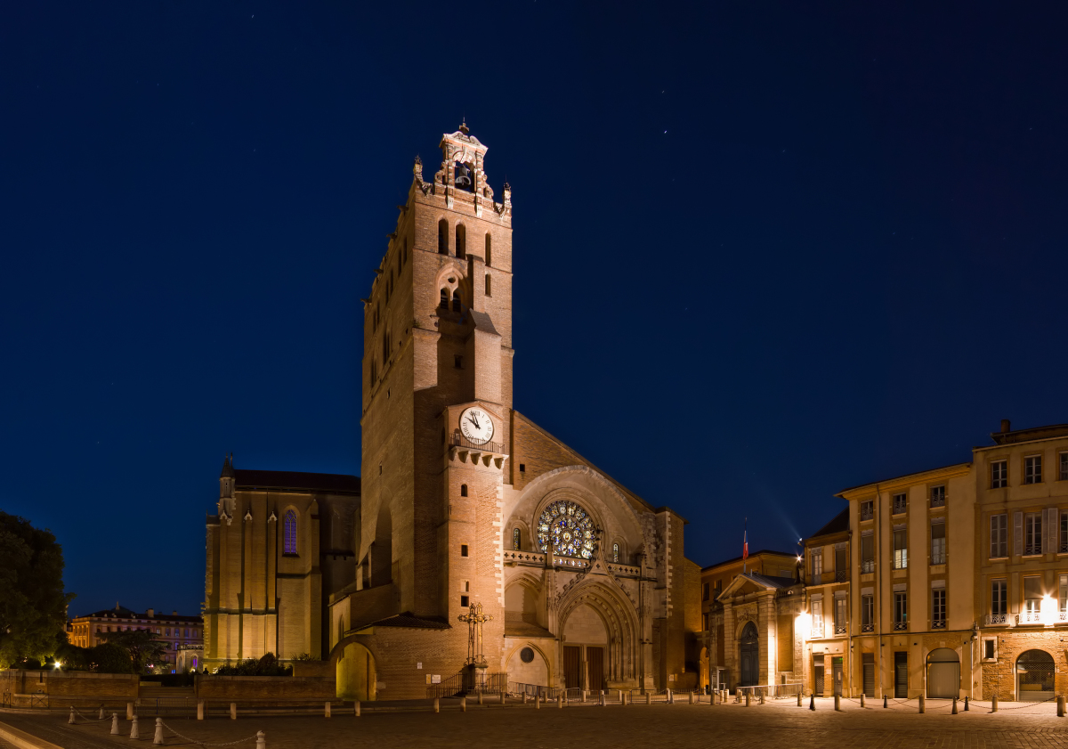 Histoire de Toulouse - La cathédrale Saint-Étienne