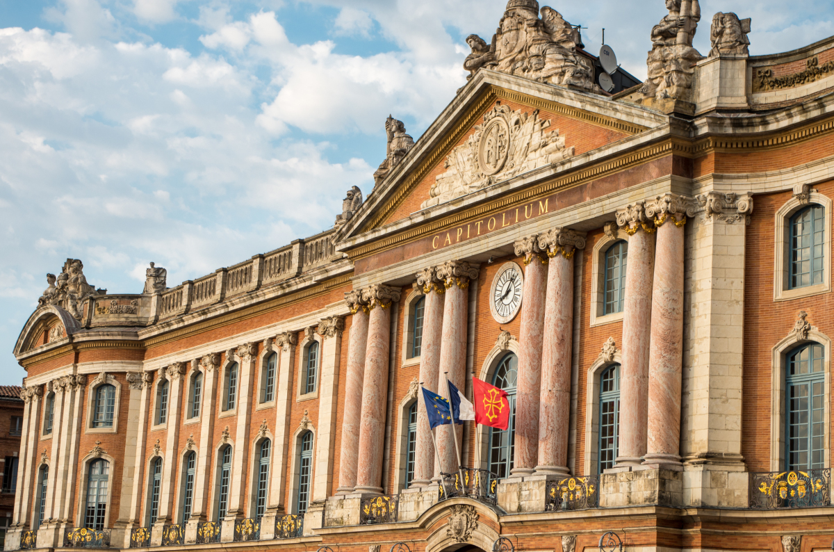 Le fronton du Capitole