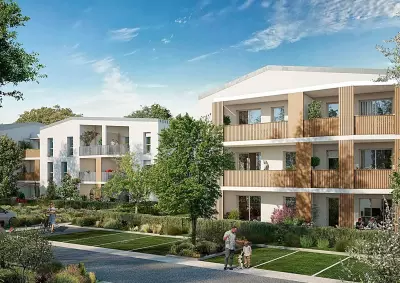 Programme neuf Stream Garden : Logements neufs Villeneuve-Tolosane référence 5490