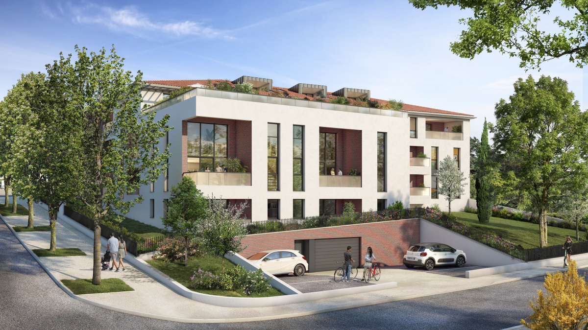 Programme neuf Sainto Vista : Appartements neufs à Saint-Orens-de-Gameville référence 5512, aperçu n°2