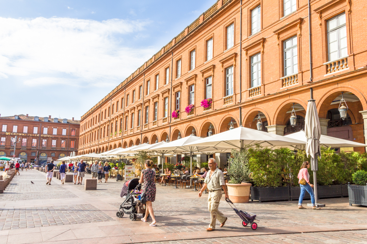 immobilier toulouse - Les terrasses de la place du Capitole à Toulouse