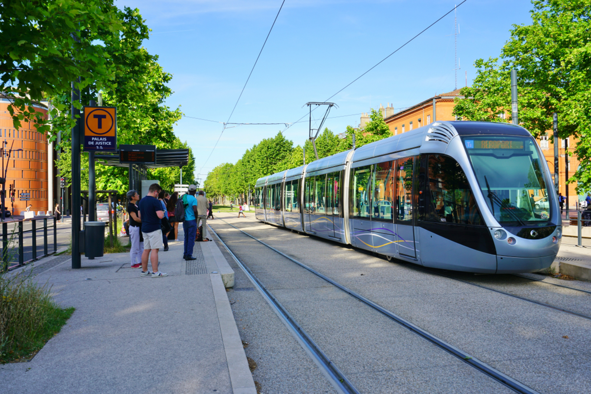 Le tramway à Toulouse