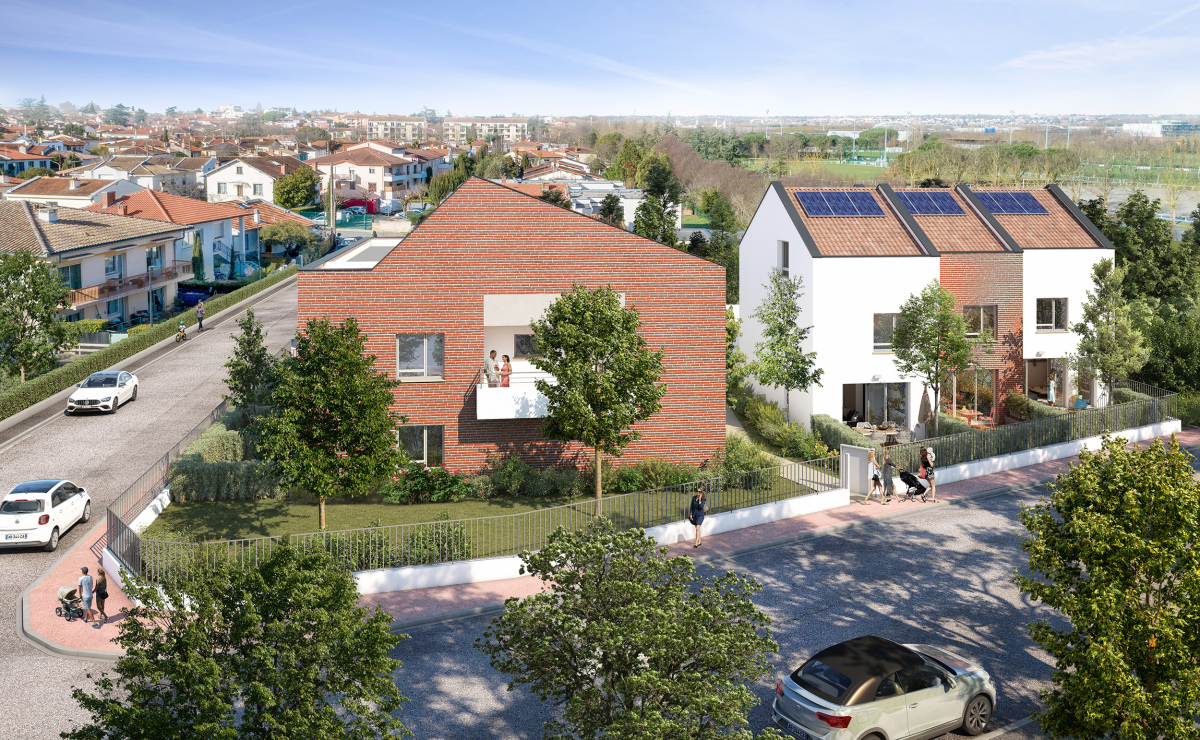 Programme neuf Inside Park : Maisons neuves et appartements neufs à La Roseraie référence 5536, aperçu n°0