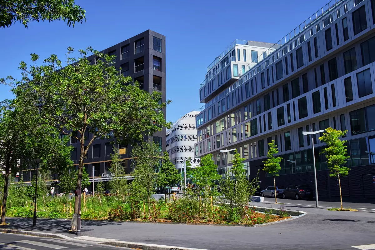 L'écoquartier Vidailhan situé à Balma