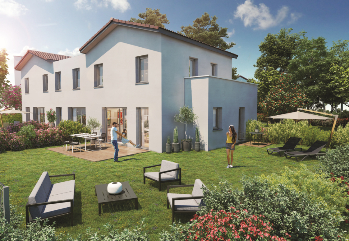 Programme neuf Villa Melia : Maisons neuves et appartements neufs à Saint-Agne référence 5561, aperçu n°2