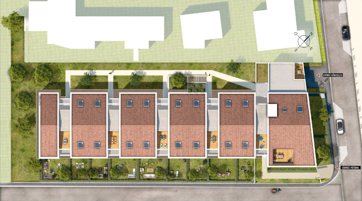 Programme neuf Villa Gaia : Appartements neufs à Rangueil référence 5577, aperçu n°3