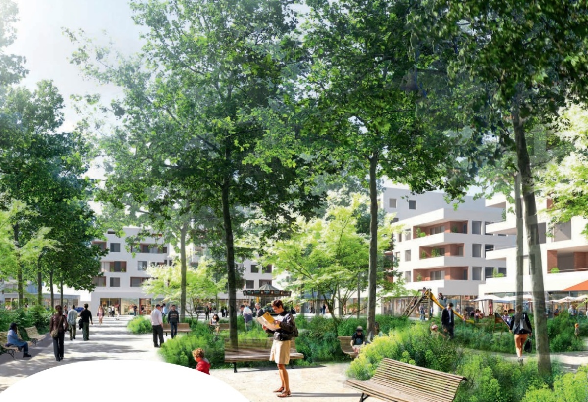 Programme neuf Parc du Faubourg : Appartements neufs à Montaudran référence 5614, aperçu n°3