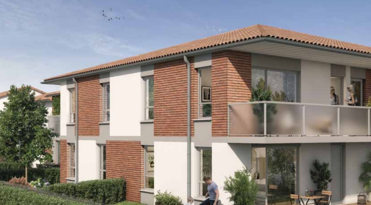 Programme neuf Domaine du Hautmont : Maisons neuves et appartements neufs à Pins-Justaret référence 5632, aperçu n°2