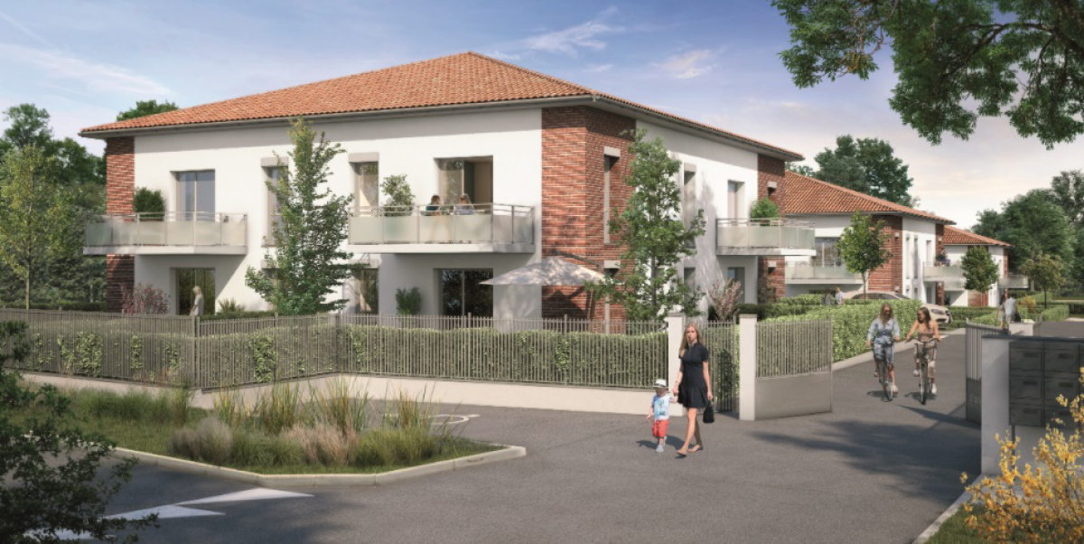 Programme neuf Le Roncevaux : Appartements neufs à Pechbonnieu référence 5647, aperçu n°0