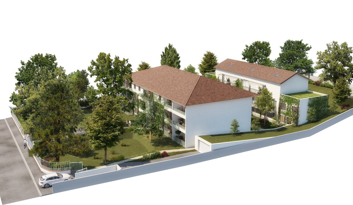 Programme neuf Broceliande : Appartements neufs à Villeneuve-Tolosane référence 5657, aperçu n°3