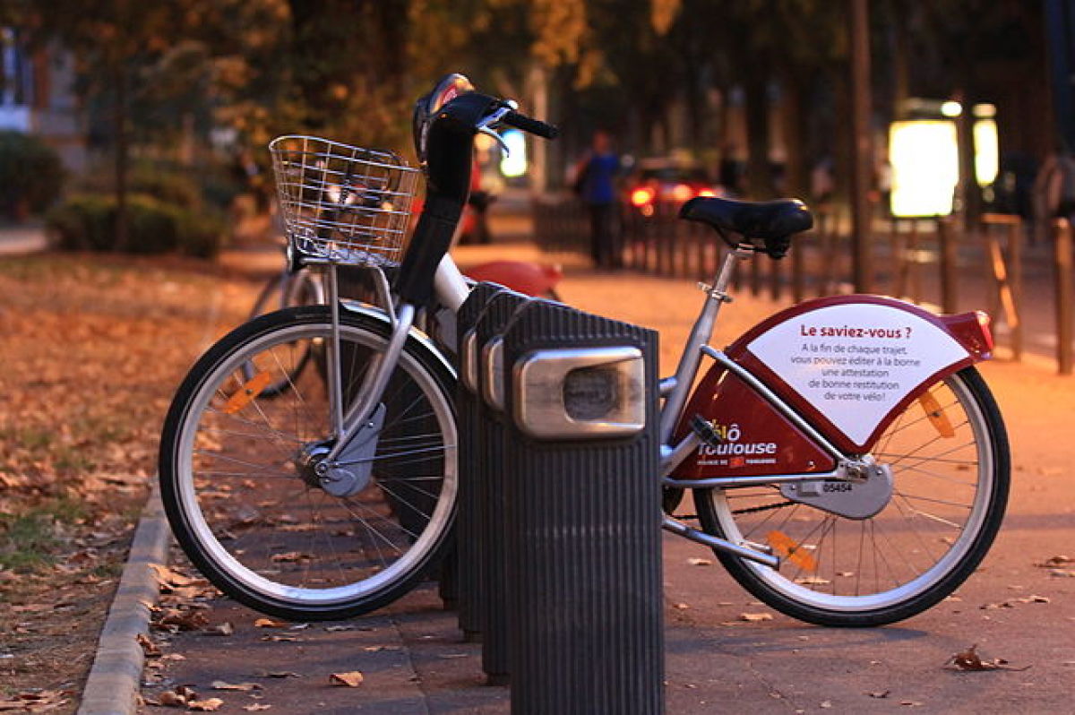 Grand Matabiau à Toulouse - Vélô Toulouse en libre service